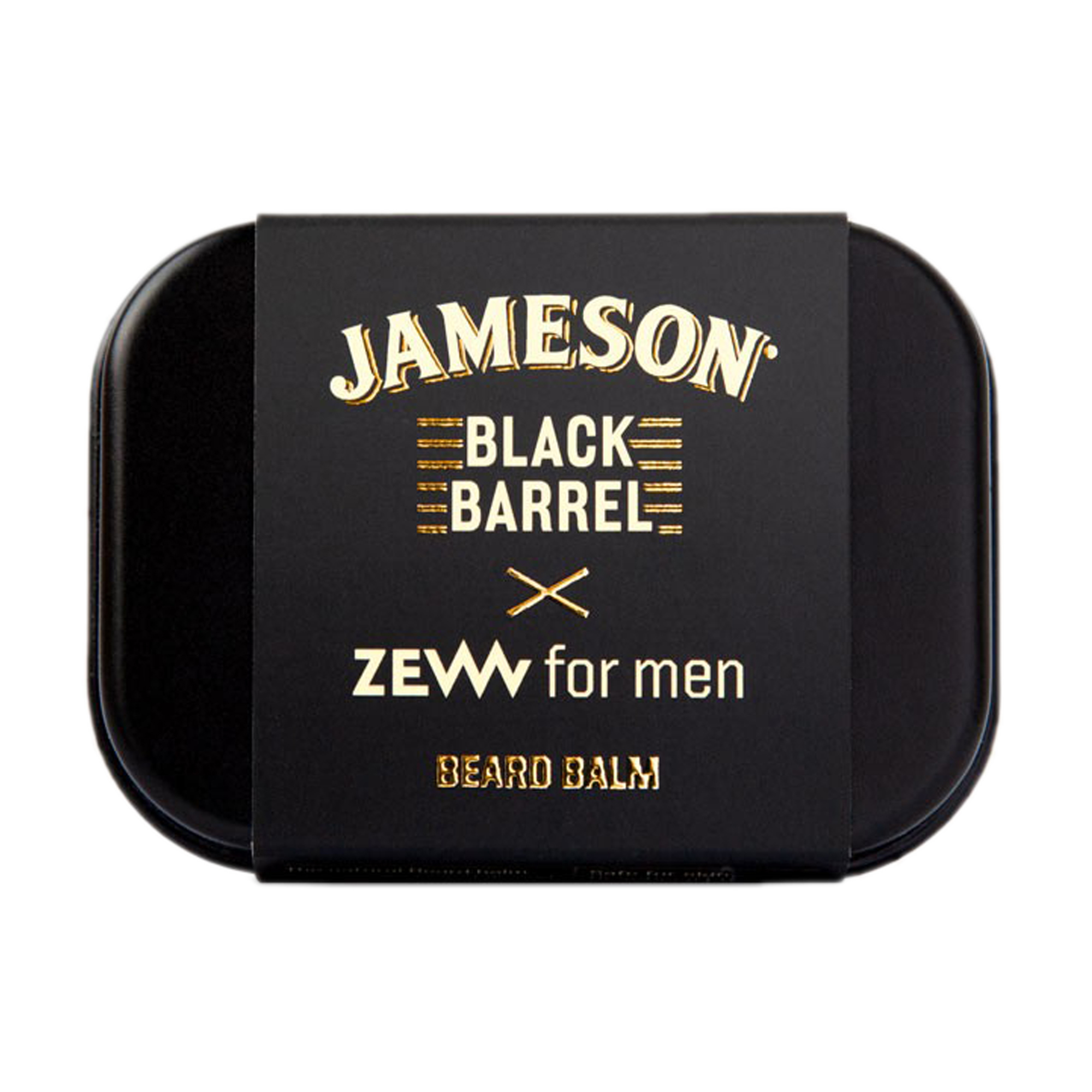 Чоловічий бальзам для бороди ZEW For Men Jameson Black Barrel Beard Balm, 80 мл